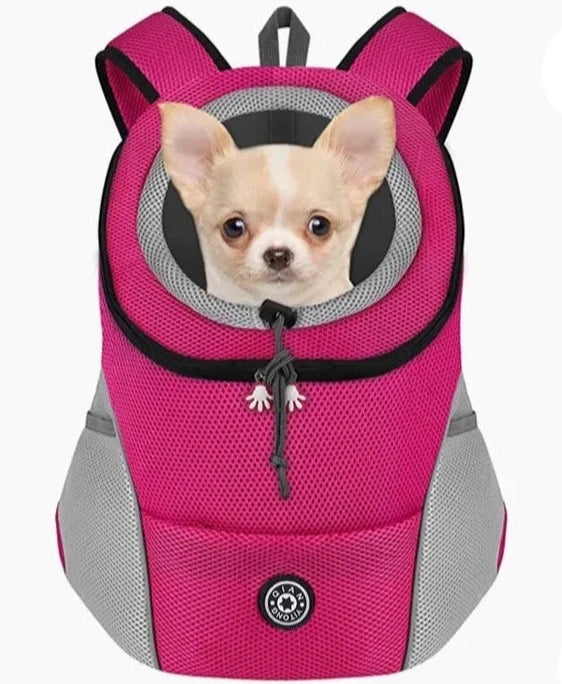 Pink Dog Backpack Carrier 