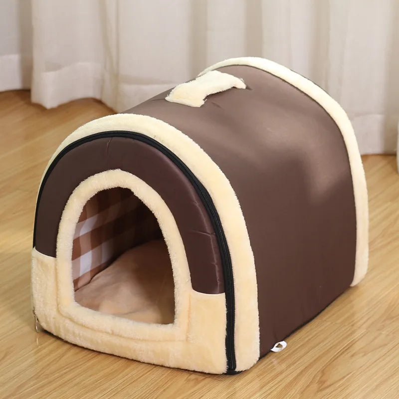 Igloo Indoor Dog House open