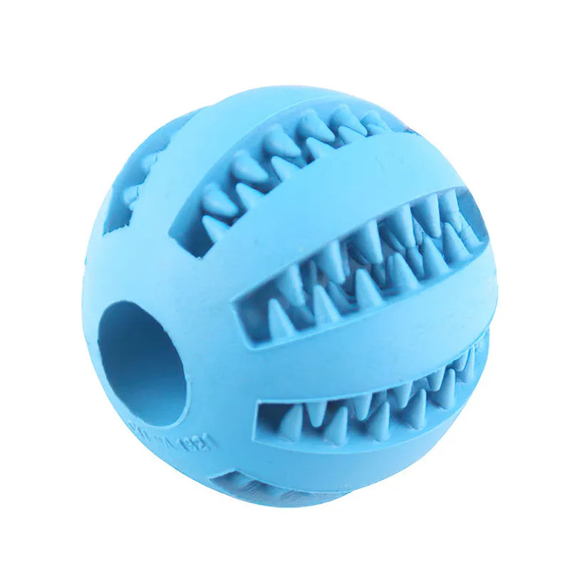 Interactive Rubber Treat Ball for dogs