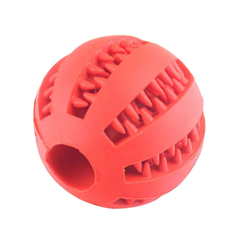 Interactive Rubber Treat Ball for dogs