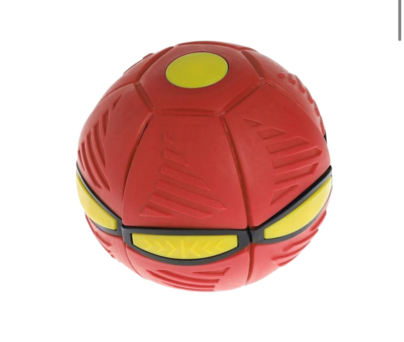 Magic Flying Saucer Ball red