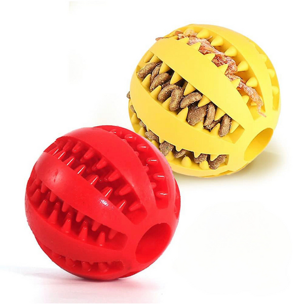 Interactive Rubber Treat Ball