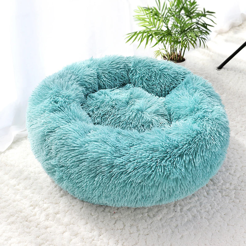 Donut dog bed green is a high quality and comfy bed for your best friend to have a very good night. 