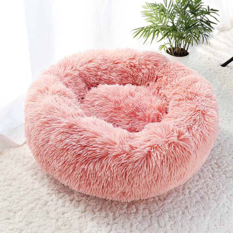 Donut dog bed pink is a high quality and comfy bed for your best friend to have a very good night. 