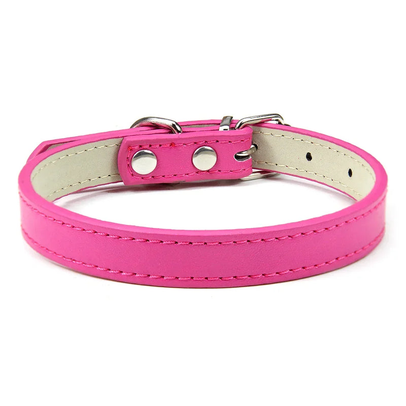 Adjustable Pet Collar pink - Tail Vibes