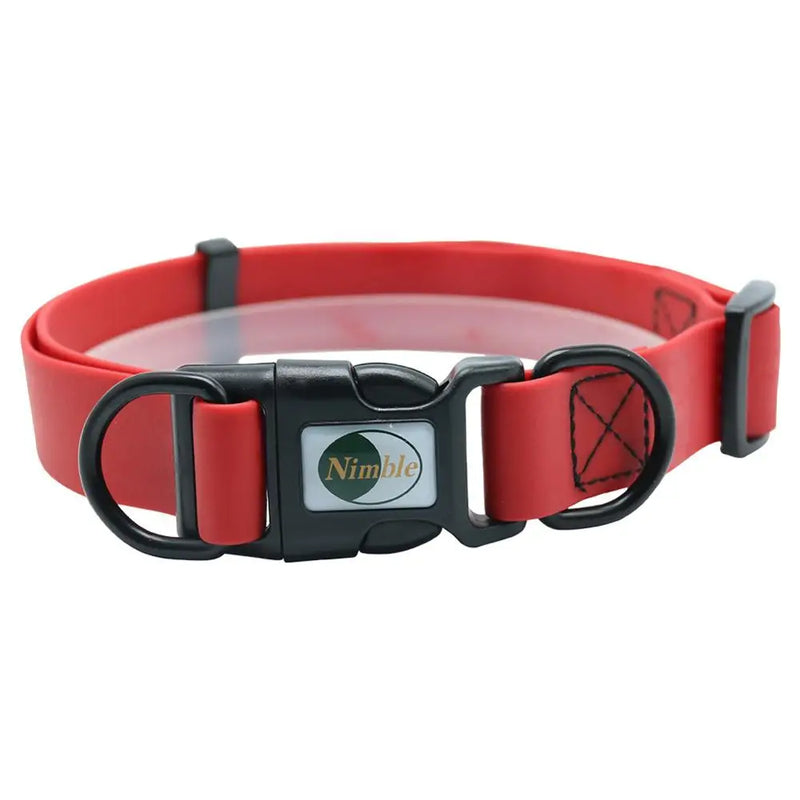 Waterproof dog collar a stylish and durable accessory for your beloved companion.
